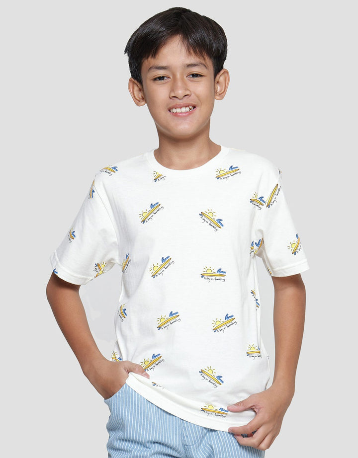 Nevada Summer A Day Boarding Boys Short Sleeve T-Shirt