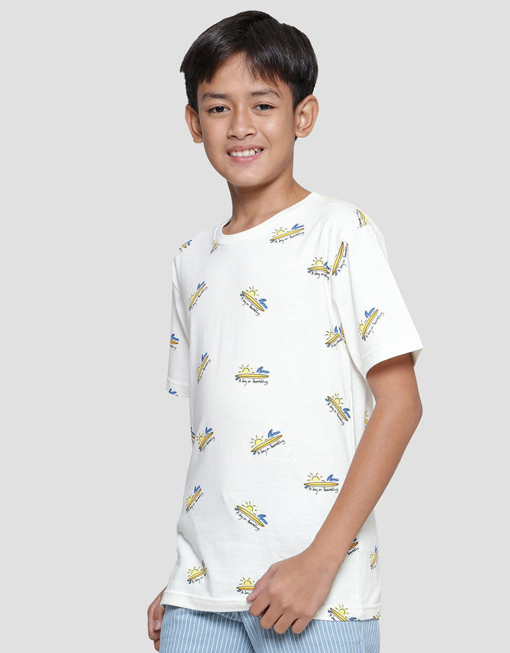 Nevada Summer A Day Boarding Boys Short Sleeve T-Shirt