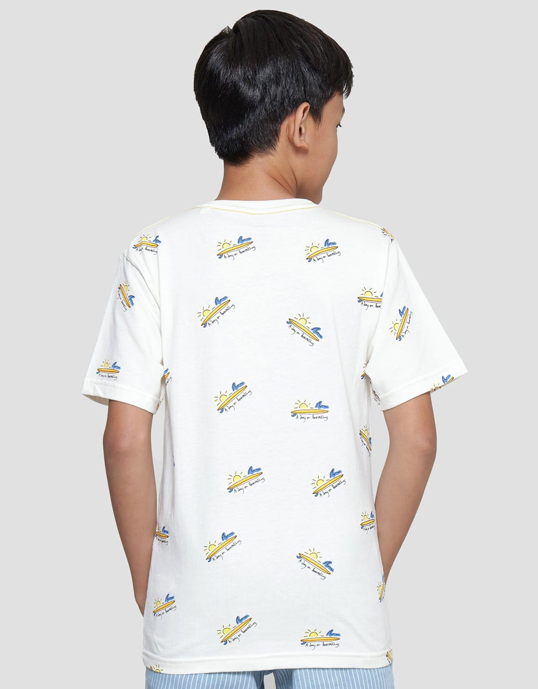 Nevada Summer A Day Boarding Boys Short Sleeve T-Shirt