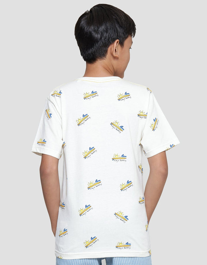 Nevada Summer A Day Boarding Boys Short Sleeve T-Shirt