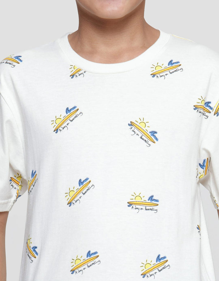 Nevada Summer A Day Boarding Boys Short Sleeve T-Shirt