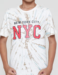 Nevada Tiedye Print Kaos Anak Laki-laki