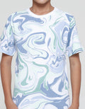 Nevada Abstract Fullprint Kaos Anak Laki-laki