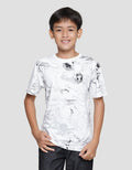 Nevada Kaos Lengan Pendek Anak Laki-laki  Print Abstract