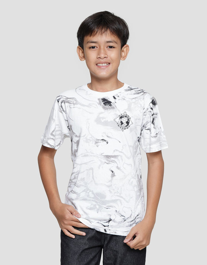 Nevada Kaos Lengan Pendek Anak Laki-laki  Print Abstract