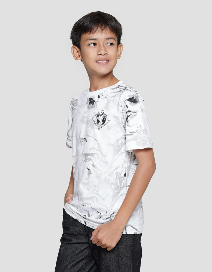 Nevada Kaos Lengan Pendek Anak Laki-laki  Print Abstract