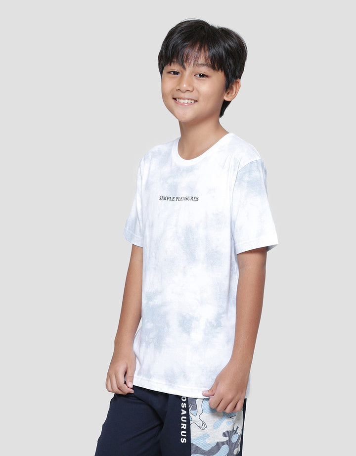 Nevada Fullprint Abstract Boys Short Sleeve T-Shirt