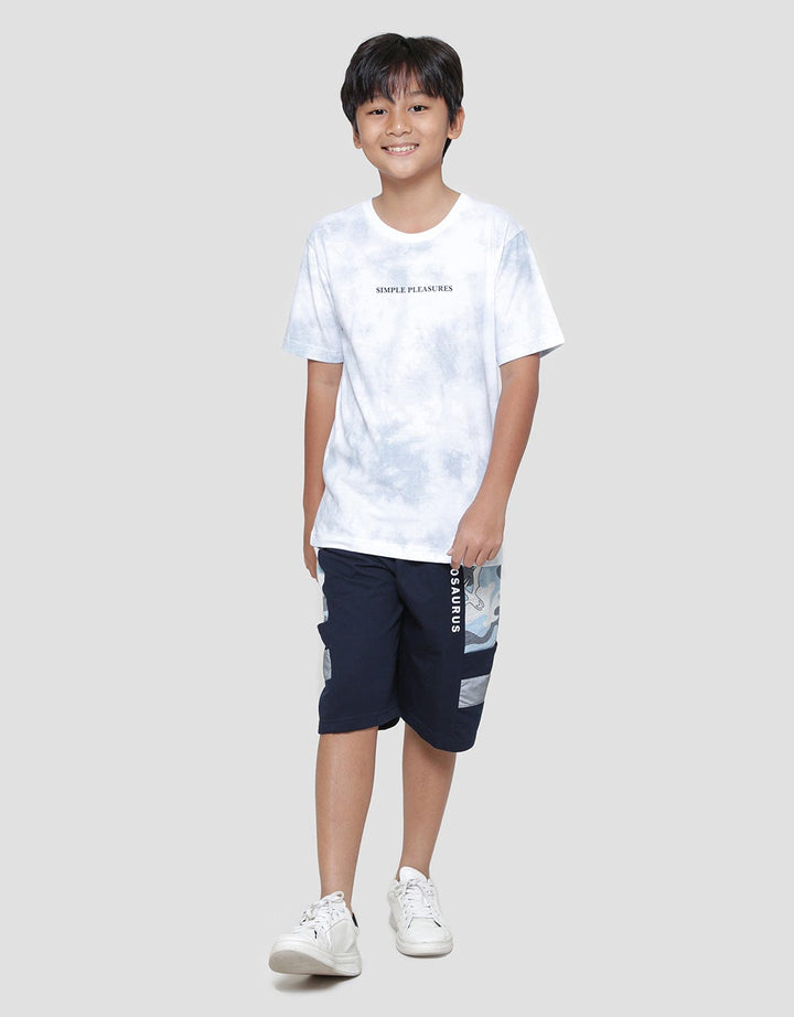 Nevada Fullprint Abstract Boys Short Sleeve T-Shirt