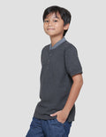 Nevada Henly Lacoste Solid Kaos Lengan Pendek Anak Laki-laki