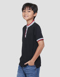 Nevada Henley Lacoste Kaos Anak Laki-laki