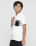 Nevada Henley Lacoste Kaos Anak Laki-laki
