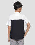 Nevada Casual Oxford Color Block Koko Anak Laki-laki