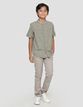 Nevada Textured Polos Boys Short Sleeve Koko Shirt