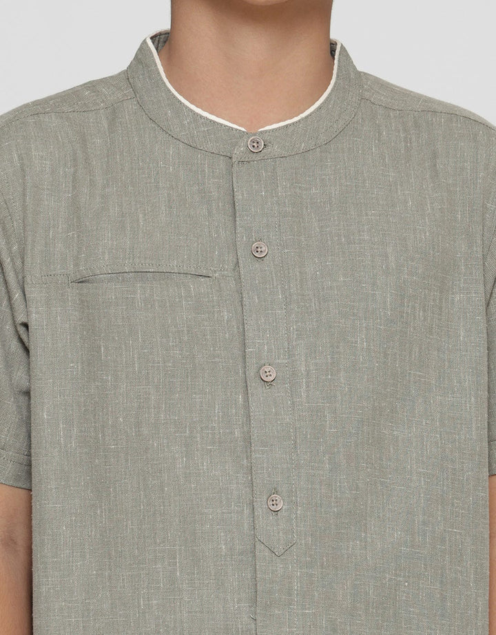 Nevada Textured Polos Boys Short Sleeve Koko Shirt