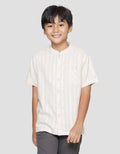 Nevada Kemeja Koko Casual Textured Anak Laki-laki