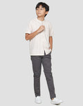 Nevada Kemeja Koko Casual Textured Anak Laki-laki