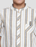 Nevada Casual Stripe Baju Koko Anak Laki-laki