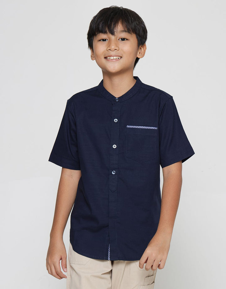 Nevada Pocket Side Baju Koko Anak Laki-laki