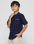 Nevada Pocket Side Baju Koko Anak Laki-laki