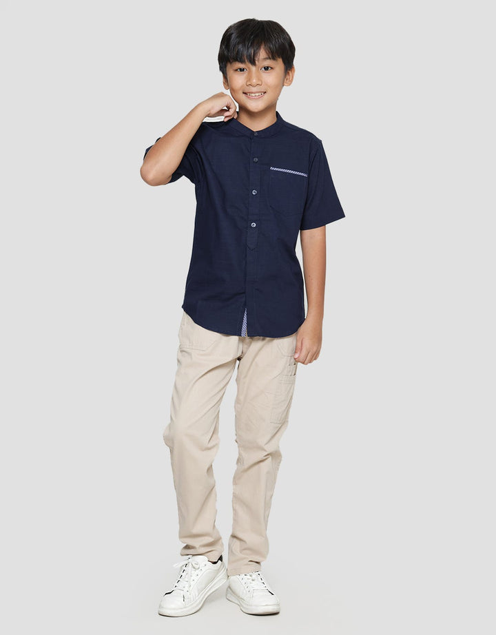 Nevada Pocket Side Baju Koko Anak Laki-laki