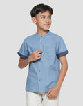 Nevada Casual Linen Slub Solid With Pocket Koko Boys