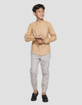Nevada Casual Linen Rami Solid Boys Koko Shirt
