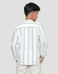 Nevada Linen Stripe Baju Koko Anak Laki-laki