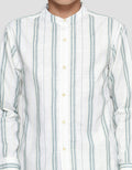Nevada Linen Stripe Baju Koko Anak Laki-laki