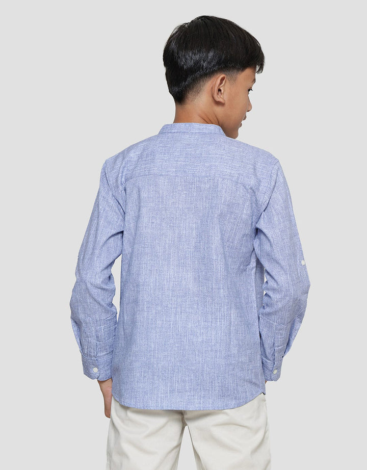 Nevada Linen Slub Baju Koko Anak Laki-laki