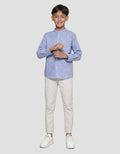 Nevada Linen Slub Baju Koko Anak Laki-laki