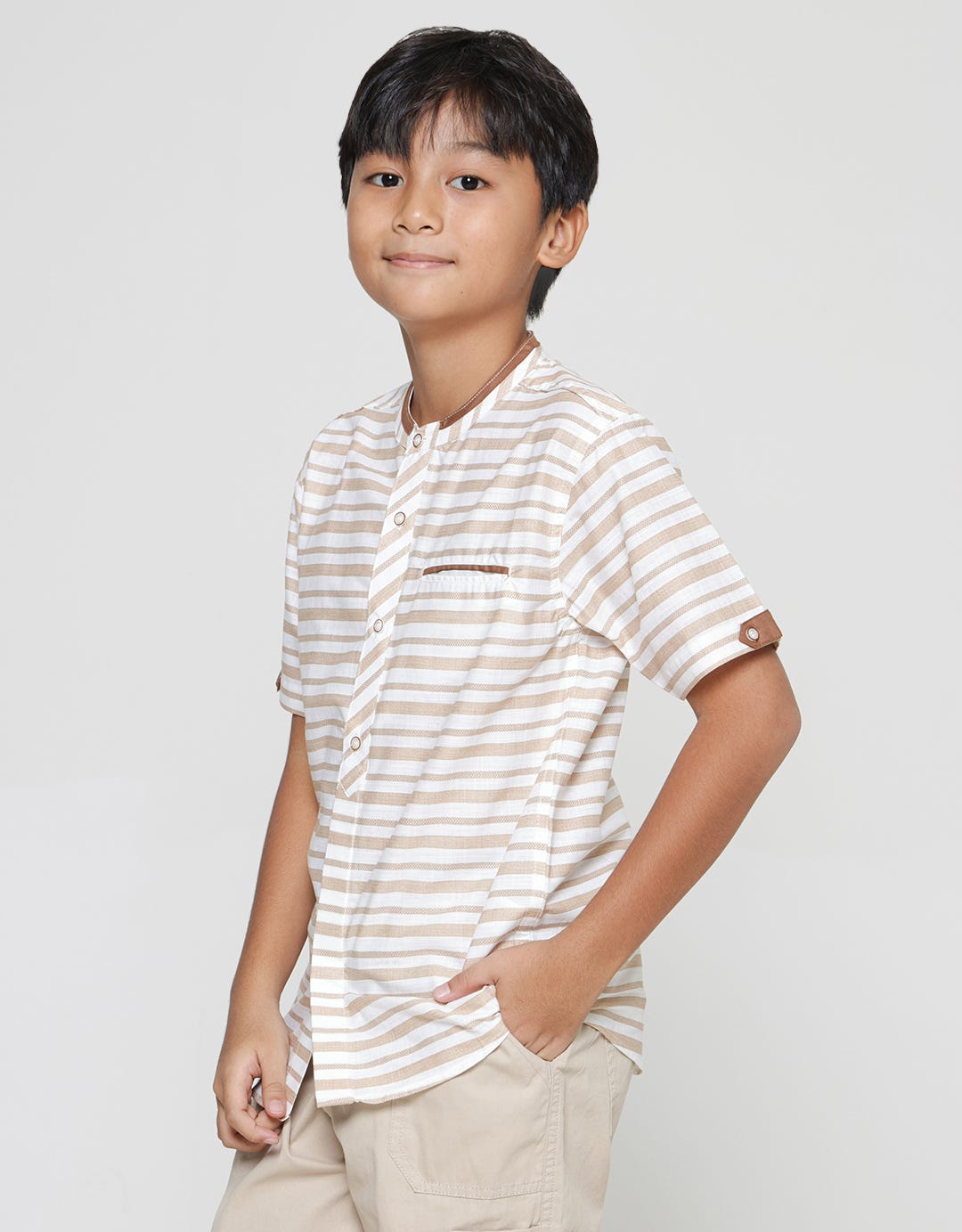 Nevada Casual Stripes Boys Koko