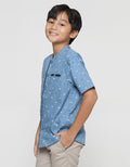 Nevada Casual Dobby Geometry Koko Short Sleeve Boys