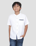 Nevada Casual Dobby Solid Short Sleeve Shirt Koko Boys