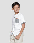Nevada Dobby Pocket Koko Anak Laki-laki