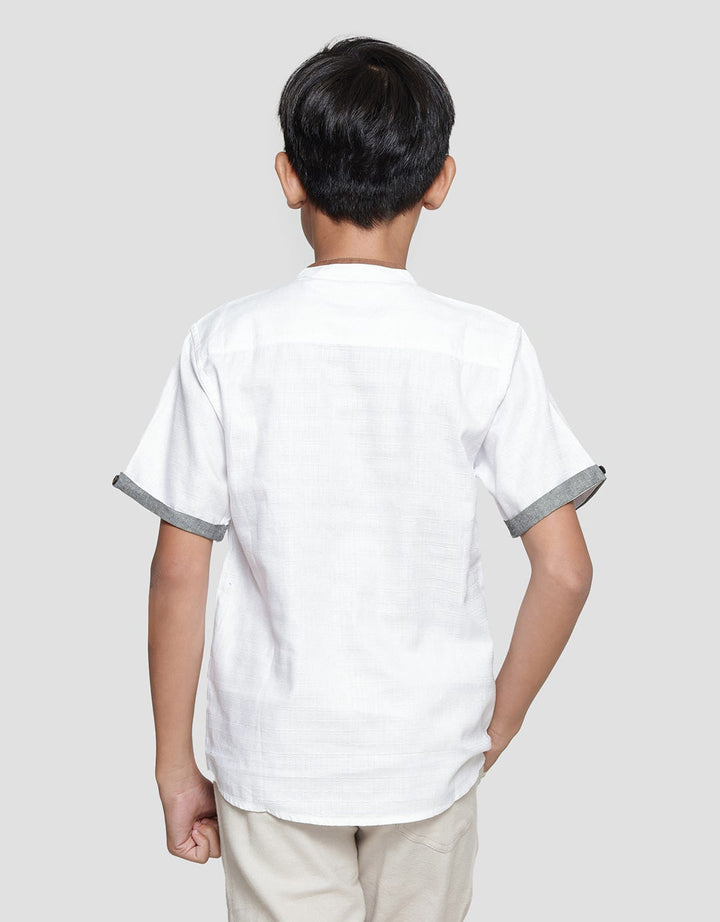 Nevada Dobby Pocket Koko Anak Laki-laki