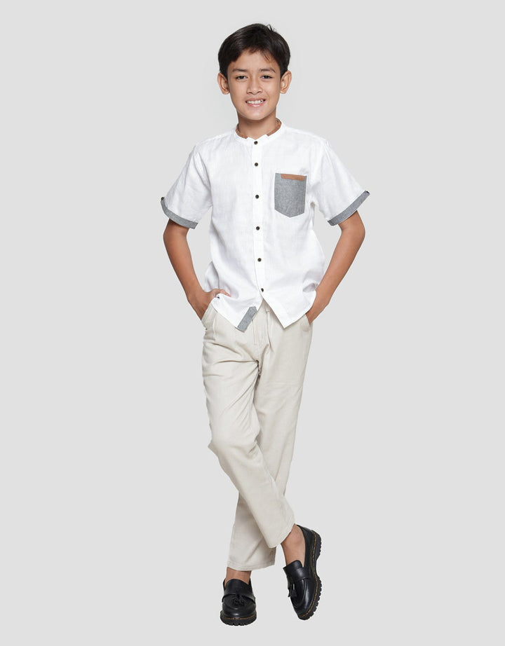 Nevada Dobby Pocket Koko Anak Laki-laki