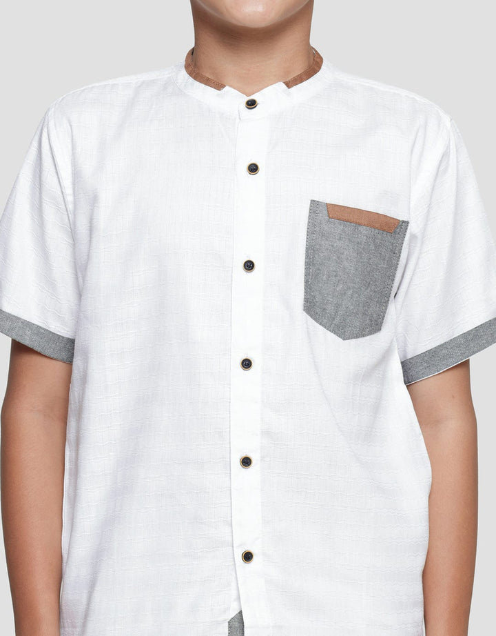 Nevada Dobby Pocket Koko Anak Laki-laki