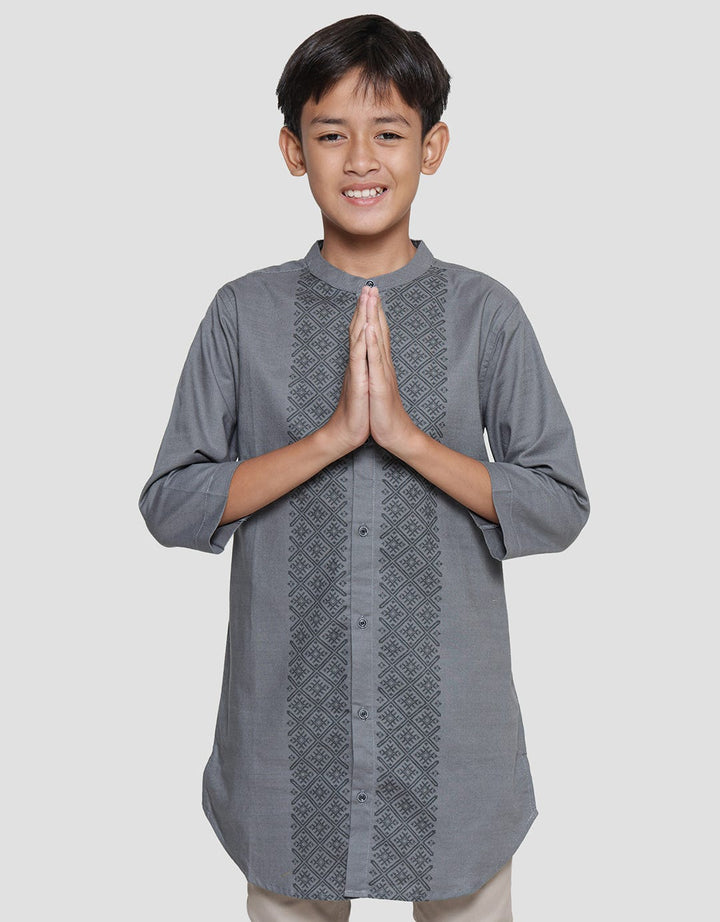 Nevada Linen Slub Knee Length 7/8 Koko Bamus Kurta Boys