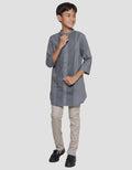 Nevada Linen Slub Knee Length 7/8 Koko Bamus Kurta Boys