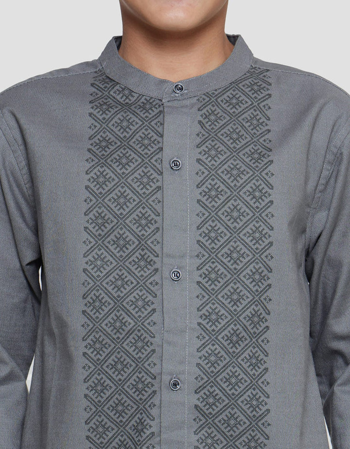 Nevada Linen Slub Knee Length 7/8 Koko Bamus Kurta Boys