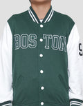 Nevada Bordir Boston Jaket Boomber Anak Laki-laki
