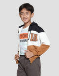 Nevada Knit Pe Hoodie Cut N Sew Logo Jaket Anak Laki-Laki
