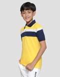 Nevada Stripes Boys Collar T-Shirt
