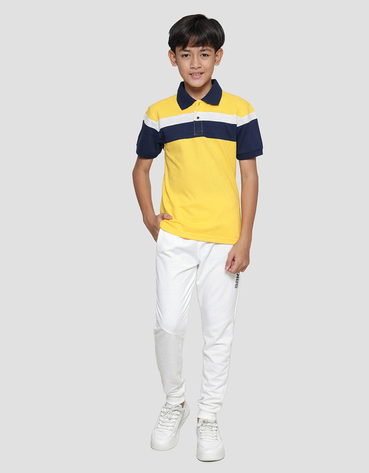 Nevada Stripes Boys Collar T-Shirt