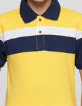 Nevada Stripes Boys Collar T-Shirt