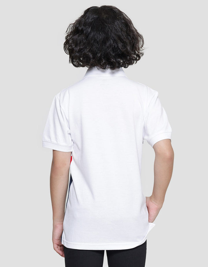 Nevada Polo Wangki Lacoste Stripes Kaos Lengan Pendek Anak Laki-Laki