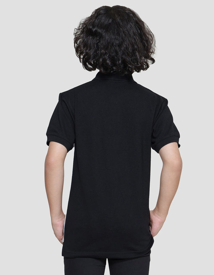 Nevada Wangki Lacoste Cut N Sew Color Block Kaos Polo Anak Laki-Laki