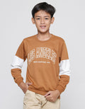 Nevada Los Angeles Print Sweater Anak Laki-laki