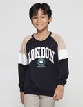 Nevada London Print Sweater Anak Laki-laki