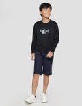 Nevada New York Print Sweater Anak Laki-laki